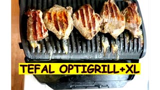 Электрогриль TEFAL OPTIGRILL+ XL GC722D. Жарим стейки