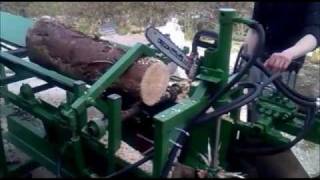 Homemade Firewood Processor - Log Splitter