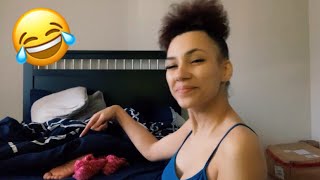 PAINTING MY TOMBOY GF TOES IN HER SLEEP