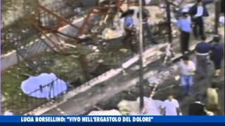 Lucia Borsellino: "Vivo nell'ergastolo del dolore" | Tg Canale Italia
