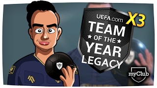PES 2017 - myClub 3X Team Of The Year Legacy Agent!