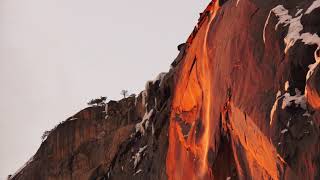 Yosemite "Firefall"   Horsetail Fall