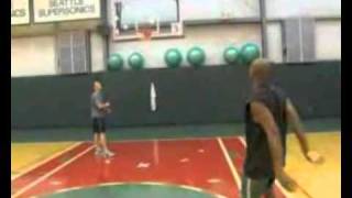 Ray Allen jump shooting