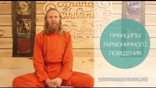 ПРИНЦИПЫ ГАРМОНИЧНОЙ ЖИЗНИ (начало). Яма Нияма