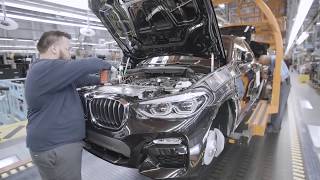 Так собирают Ваш БМВ X4.Assembling a car BMW X4.USA