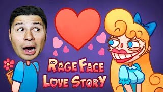 ТРОЛЛЬ ВЛЮБИЛСЯ История любви в игре Rage Face Приключения Тролля в новом TROLL FACE love story