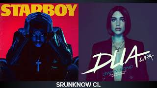 The Weeknd & Dua Lipa - Swan Song / Starboy (Mashup)
