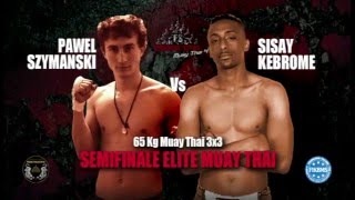 Fighting spirit Muay Thai 4 -   Pawel Szymansky Vs Sisay Kebrome