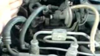 Nissan Bluebird exhaust sound 2.0D (1989)