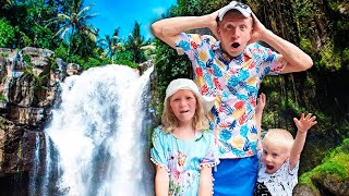 ОТПРАВЛЯЕМСЯ НА ВОДОПАД! МИЛАНА Купается В ВОДОПАДЕ! Наши приключения или обычный день на БАЛИ!