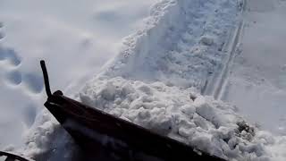Чищу снег Т- 25