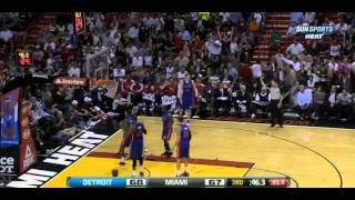 LeBron Leads Heat To 25th Straight Win | Miami Heat vs. Detroit Pistons (Full Recap) March 23, 2013