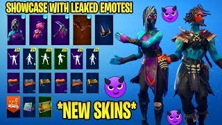 *NEW* NightWitch & SHAMAN Skin with LEAKED EMOTES! - Fortnite Season 8 BuZ