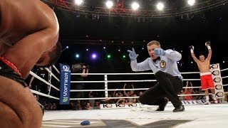 Александр Усик и Сезар Давид Кренс Раунд 3