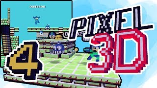 PIXEL3D! #4 Pixelart 3D - Megaman - Speedart