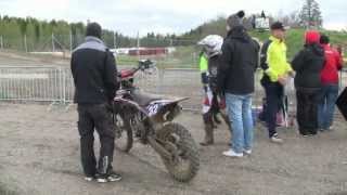 MxInAction Motocross SM Uddevalla 2013 - MxGirls träning