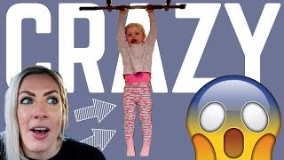 2 YEAR OLD DOES PULL UPS!!! UK FAMILY VLOGGERS