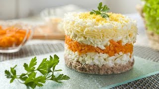 Салат Мимоза классический рецепт приготовления!
