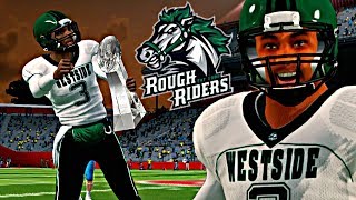 ROAD TO MADDEN 19 CAREER MODE - HIGH SCHOOL STATE CHAMPIONSHIP GAME! SCRAMBLING LIKE RUSSELL WILSON!