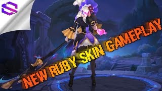 New Ruby Skin Hidden Orchard Butterfly Gameplay │ Mobile Legends