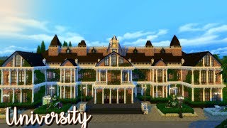 Sims 4 Speed Build | University