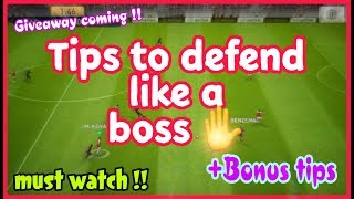 SUPER TIPS TO DEFEND LIKE A PRO IN PES 2019 MOBILE ? | EXTRA BONUS TIPS | #pes2020