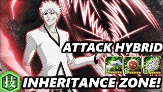 Bleach Brave Souls: White Ichigo (Attack Hybrid) vs Tech Inheritance Zone