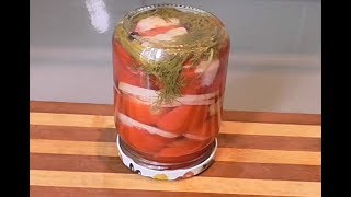 Рецепт Помидоры в желатине на зиму — очень вкусный рецепт
