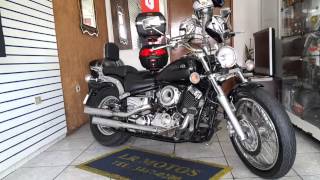 LR Motos - Vende Yamaha Drag Star 650 Preta 03/04 - 5526