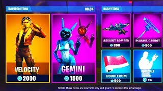The NEW Velocity skin in Fortnite Battle Royale