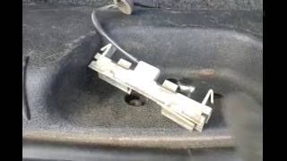 ford mondeo 3 Кнопка багажника, ремонт 1