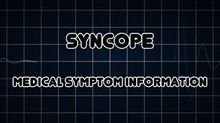 Syncope (Medical Symptom)