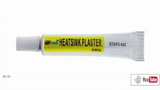 Pâte thermique adhésive Heatsink plaster tube de 5 Gr