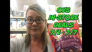 CVS IN-STORE COUPONING DEALS 7/1 - 7/7 | ?Deals on Tide, Makeup & more!