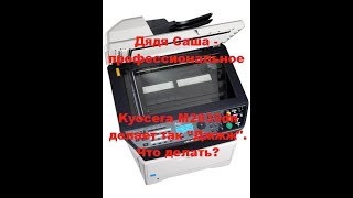 Kyocera M2035dn  "визжит и делает Дж-ж-ж"! Что делать?