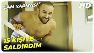Gaddar Ökkeş'in Oğlunu Dövdüler | Çam Yarması Türk Komedi Filmi