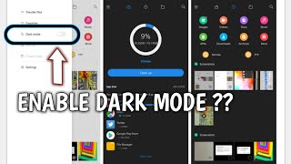 Enable Dark Mode on Mi File Manager | MIUI | 2019✅