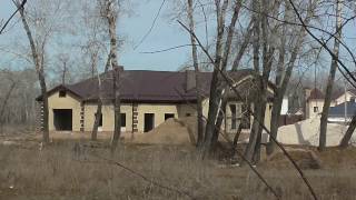 Застройка лесопарка. Энгельс. Видео от 24.03.2017 Саратов