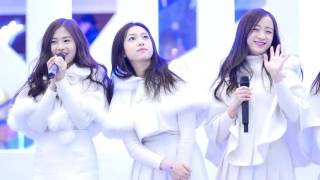 [4k Fancam/직캠]160124 에이프릴(April) Talk @부산 롯데백화점 광복점