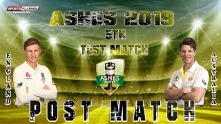 Live ENG vs AUS 5th Test Match Day 2 Post Match | Ashes 2019