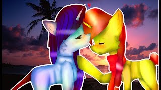 (Пони-клип)Целуй! (ОСТОРОЖНО!ЮРИ) (с 6К,лав :з)