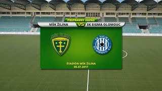 MŠK Žilina - SK Sigma Olomouc 3:3 (0:3)