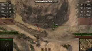 World of tanks бой на трёх танках Т-34-85,Loraine155 50