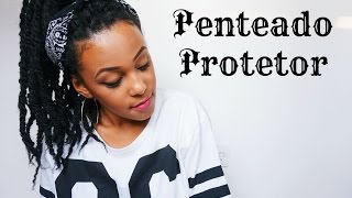 PENTEADO PROTETOR ♡ como fazer o cabelo crescer com tranças, twists & etc | Joyce Carter