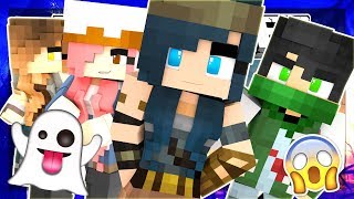 HAUNTED TOWN IN MINECRAFT! BEWARE OF THE WITCH! (Minecraft Adventures)