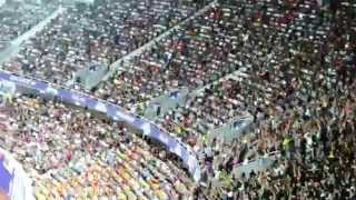 The Stadium Wave Uefa Super Cup 2015 Tbilisi, Dinamo Arena Barca-Sevilia
