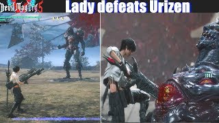 DMC 5 Lady Defeats Urizen (Playable Lady Mod) - Devil May Cry 5 2019