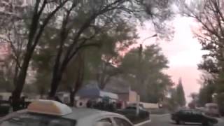 Луганск Реальные боестолкновения Штурм военкомата 03 05 2014