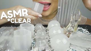 ASMR Glass Slipper, Aloe Vera, Noodle Jelly Sticks, Giant Jello Ball Sprinkles *No Talking| N.E ASMR