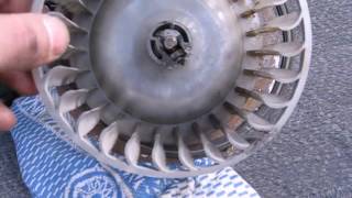 замена моторчика передней печки Mitsubishi Pajero (Мицубиси Паджеро)-2 на ВОЛГАвский